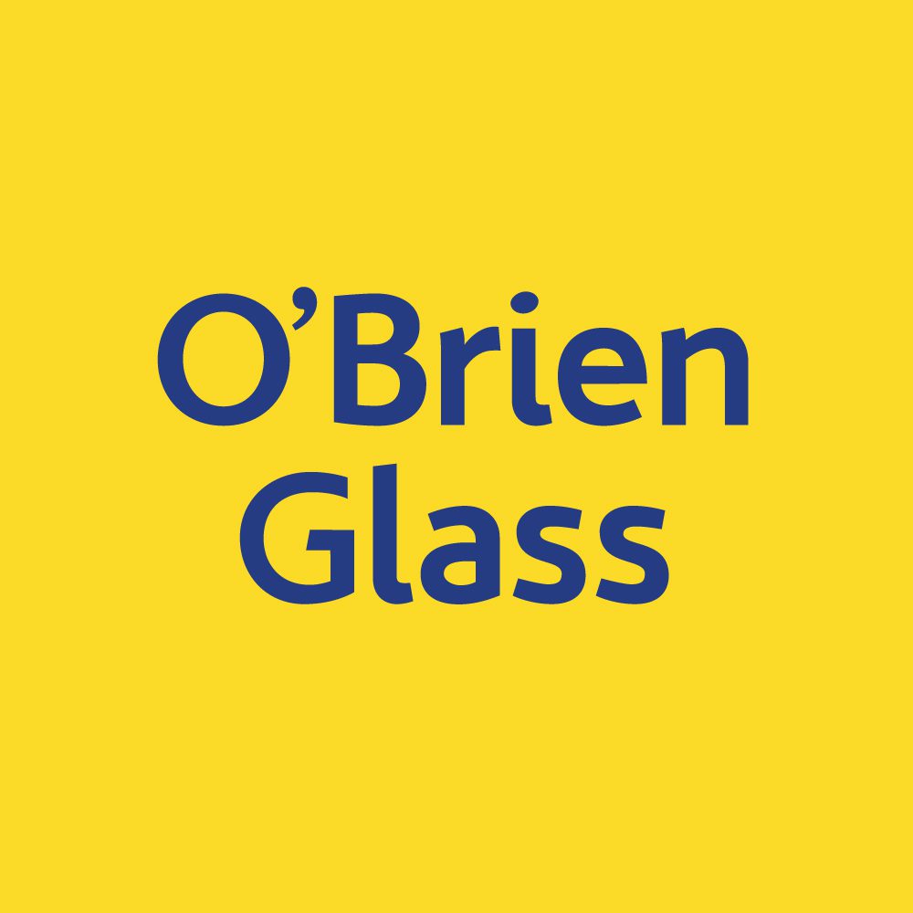 O'Brien Glass custom typeface