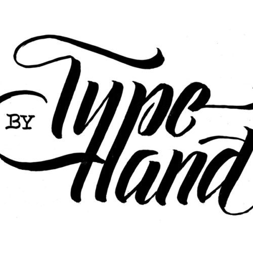 Type by Hand logo, handlettering workshops by Australian Type Foundry