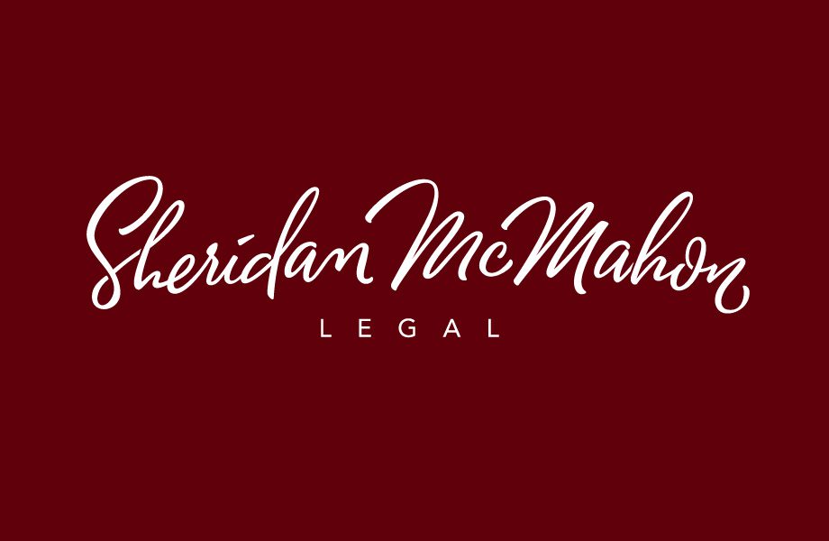 Sheridan McMahon Legal business cards