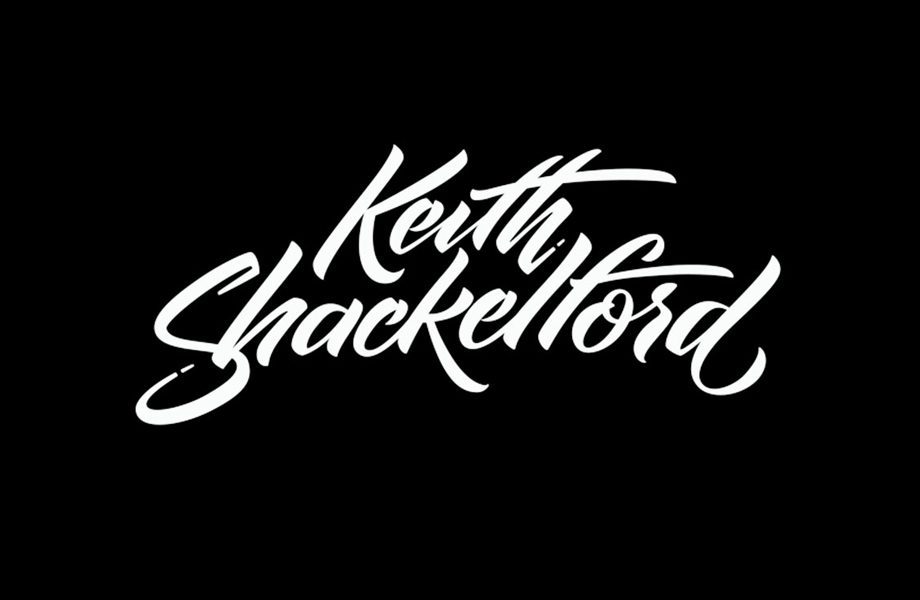 Branding wordmark for Keith Shackelford