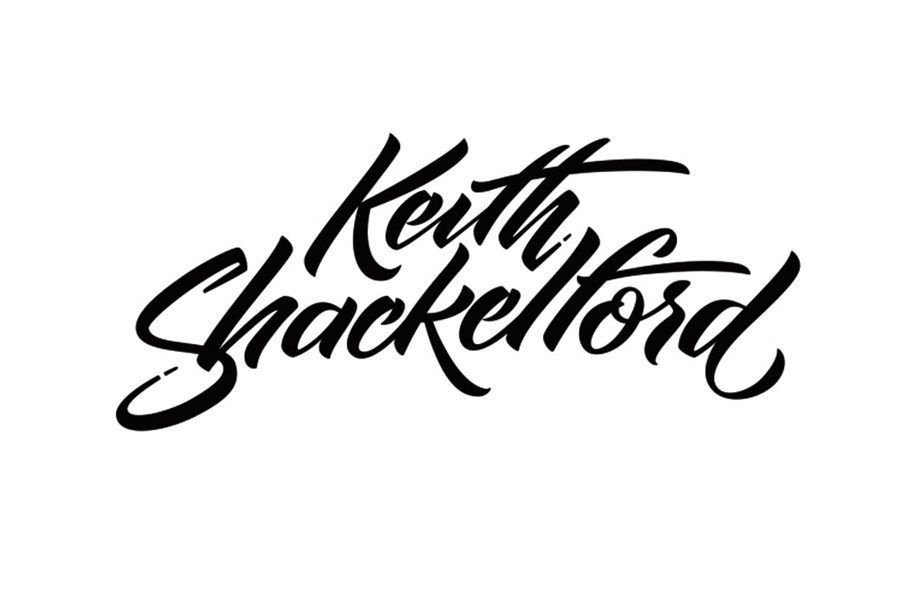 Branding wordmark for Keith Shackelford
