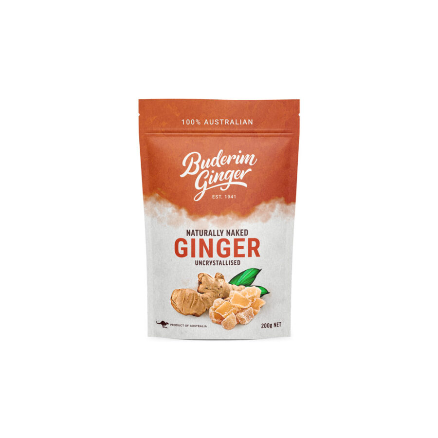 Buderim Ginger packaging