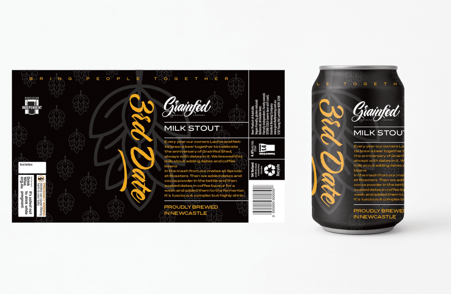 Can + Label 3rd Date Can + Label 3rd Date