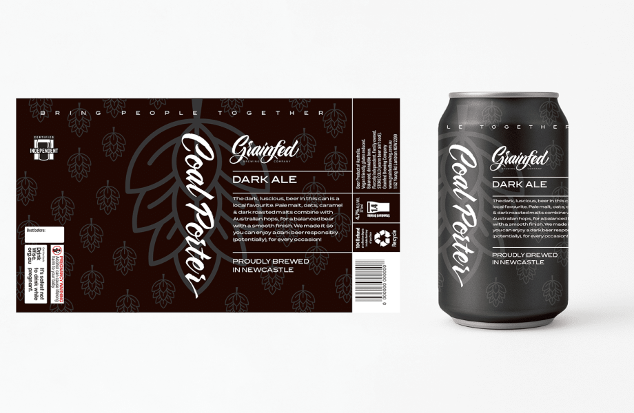 Can + Label Coal Porter Can + Label Coal Porter